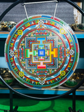 26 Inch Bronze Gong Handmade In Nepal One of One 0038