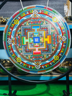 26 Inch Bronze Gong Handmade In Nepal One of One 0038