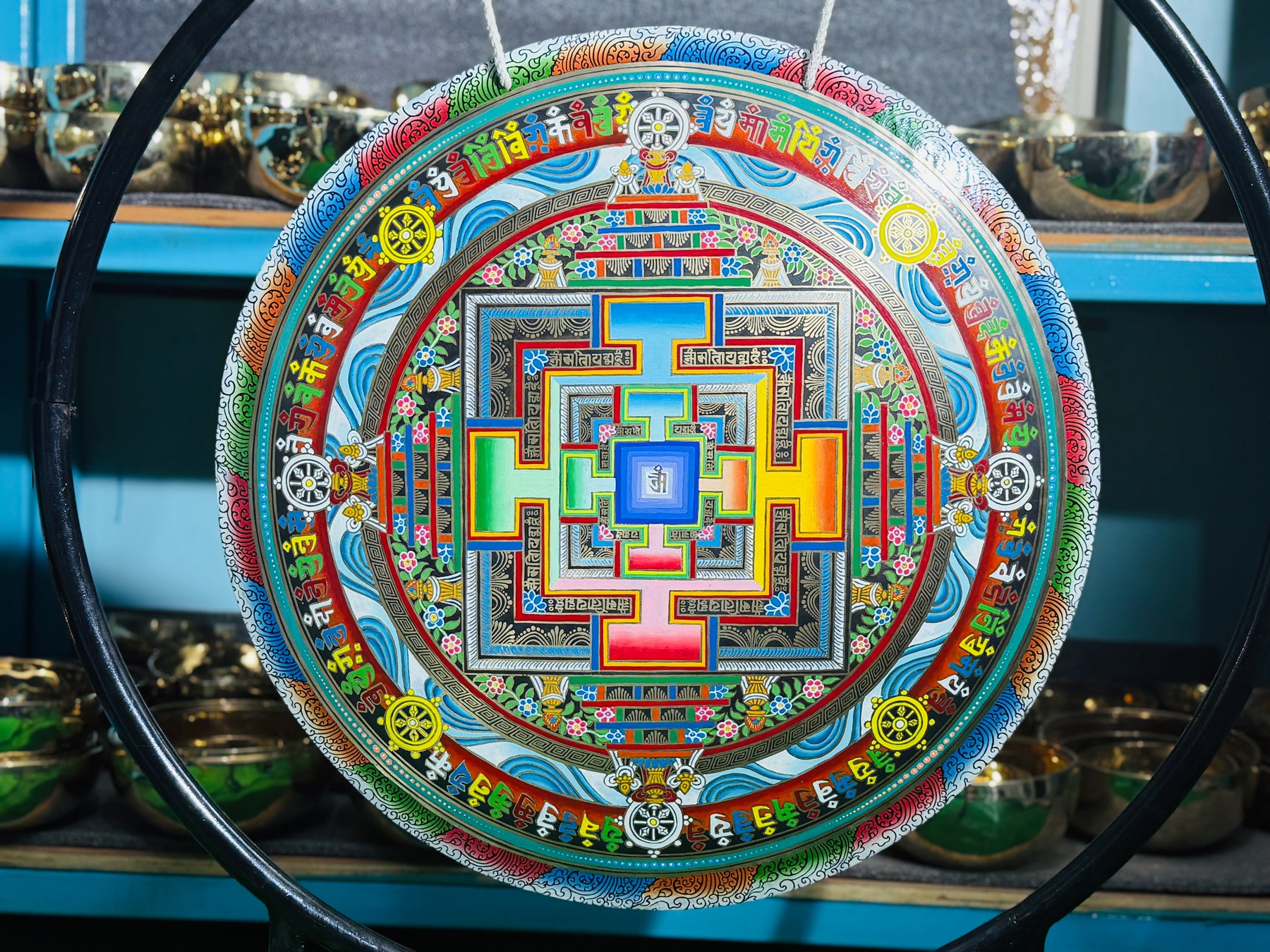 26 Inch Bronze Gong Handmade In Nepal One of One 0038