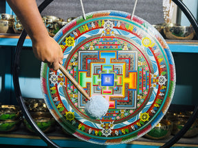 26 Inch Bronze Gong Handmade In Nepal One of One 0038