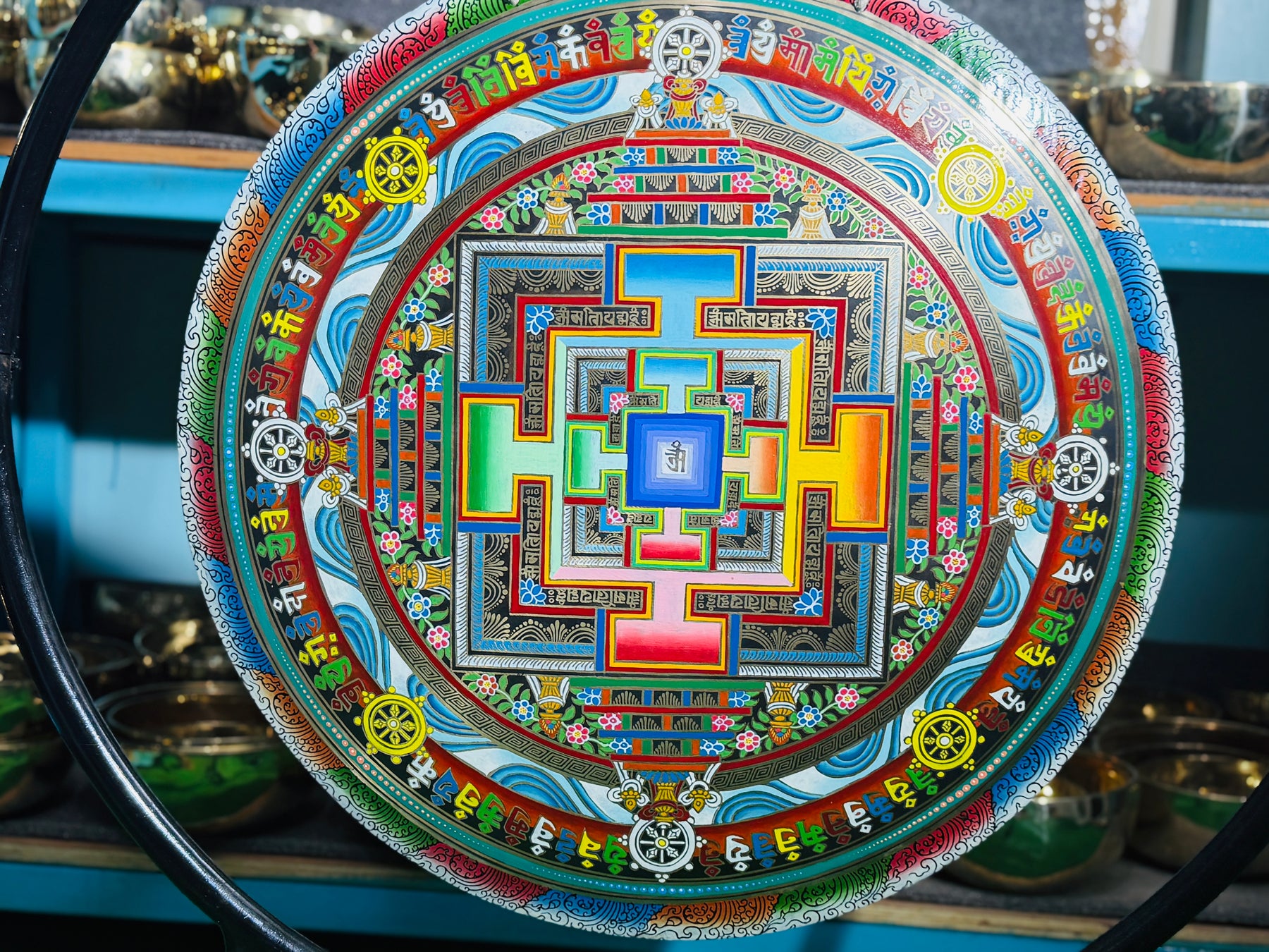 26 Inch Bronze Gong Handmade In Nepal One of One 0038