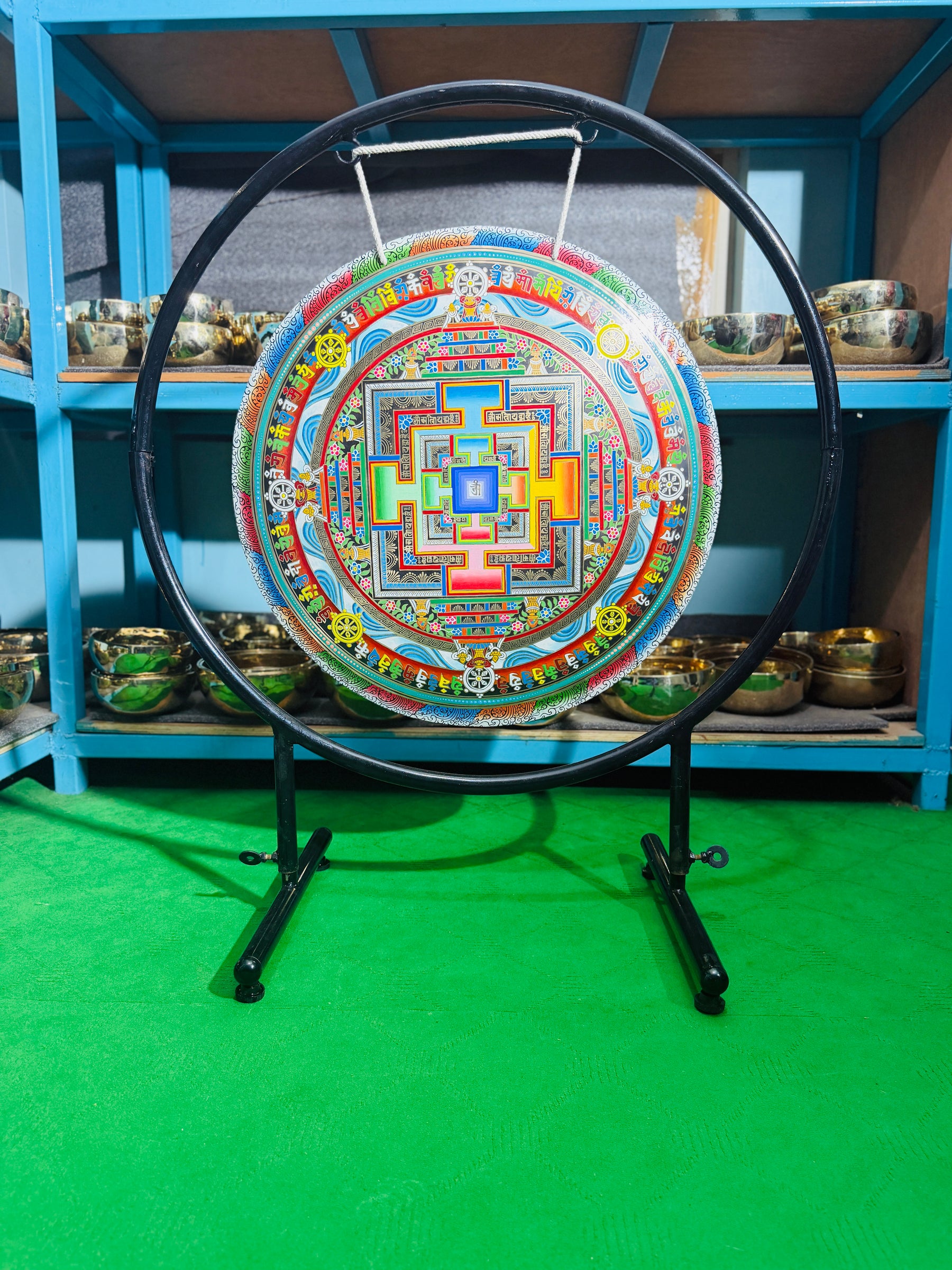 26 Inch Bronze Gong Handmade In Nepal One of One 0038