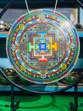 26 Inch Bronze Gong Handmade In Nepal One of One 0038