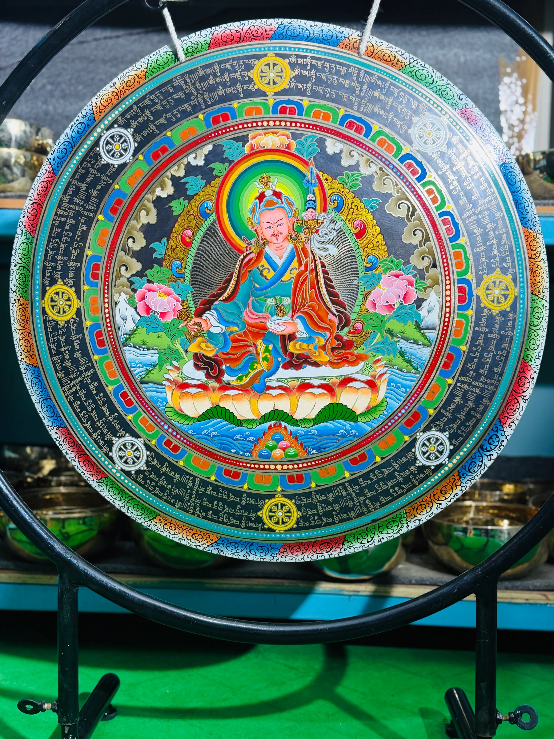 26 Inch Bronze Gong Handmade In Nepal One of One 0039