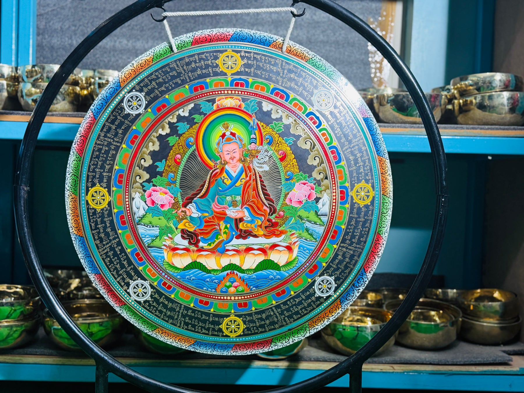 26 Inch Bronze Gong Handmade In Nepal One of One 0039