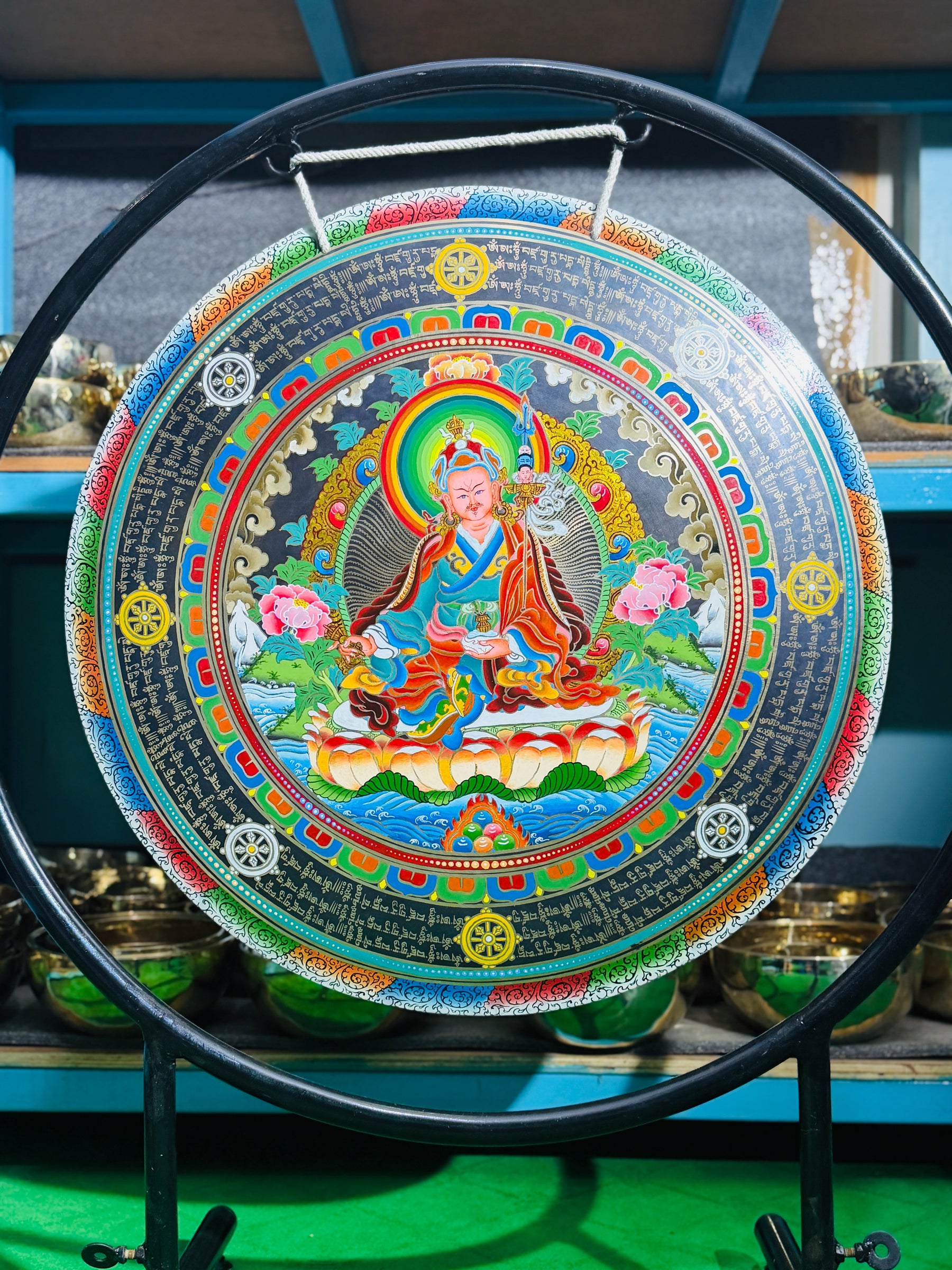 26 Inch Bronze Gong Handmade In Nepal One of One 0039