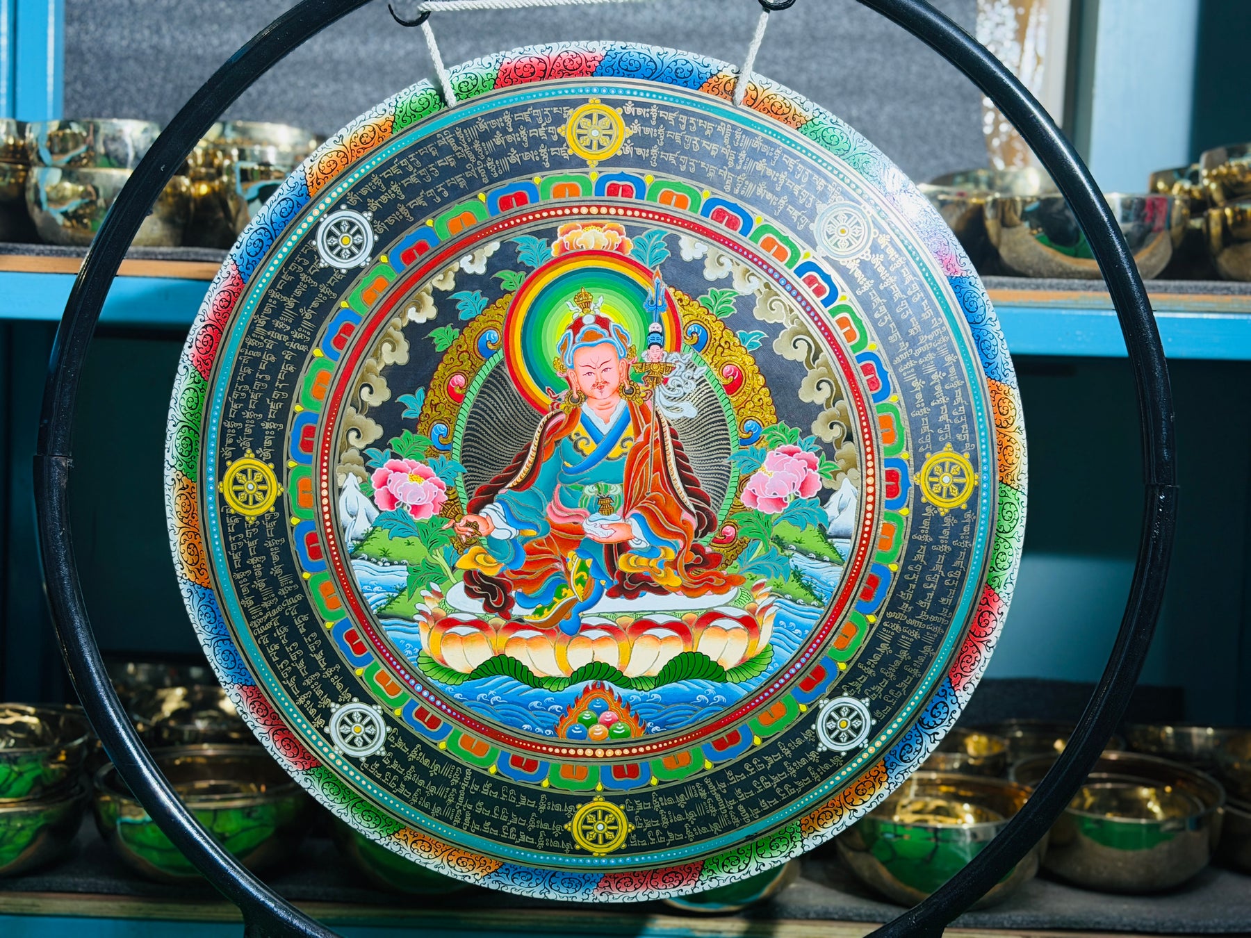 26 Inch Bronze Gong Handmade In Nepal One of One 0039