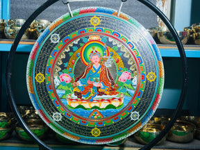 26 Inch Bronze Gong Handmade In Nepal One of One 0039