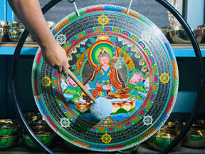 26 Inch Bronze Gong Handmade In Nepal One of One 0039
