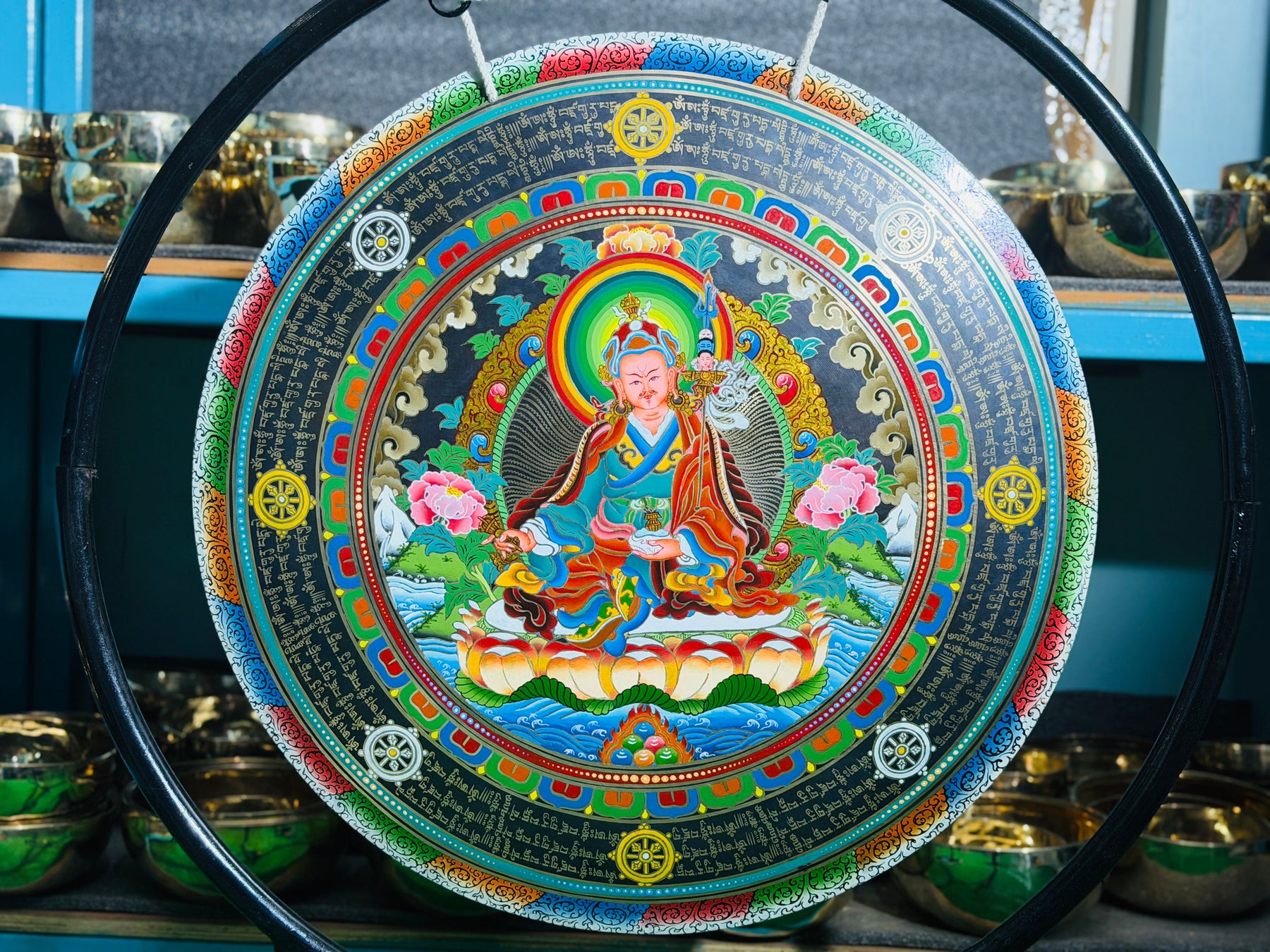 26 Inch Bronze Gong Handmade In Nepal One of One 0039