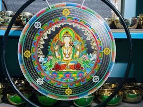26 Inch Bronze Gong Handmade In Nepal One of One 0040