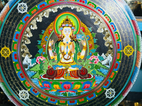 26 Inch Bronze Gong Handmade In Nepal One of One 0040