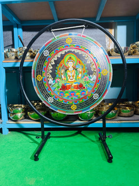 26 Inch Bronze Gong Handmade In Nepal One of One 0040