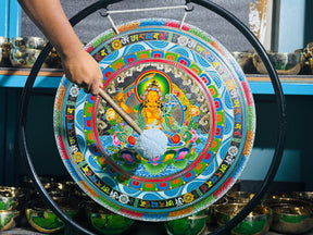 26 Inch Bronze Gong Handmade In Nepal One of One 0041