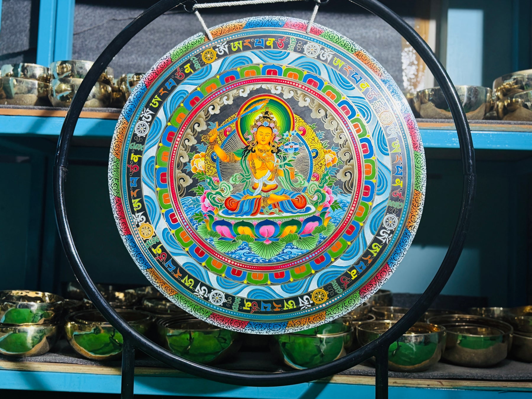 26 Inch Bronze Gong Handmade In Nepal One of One 0041
