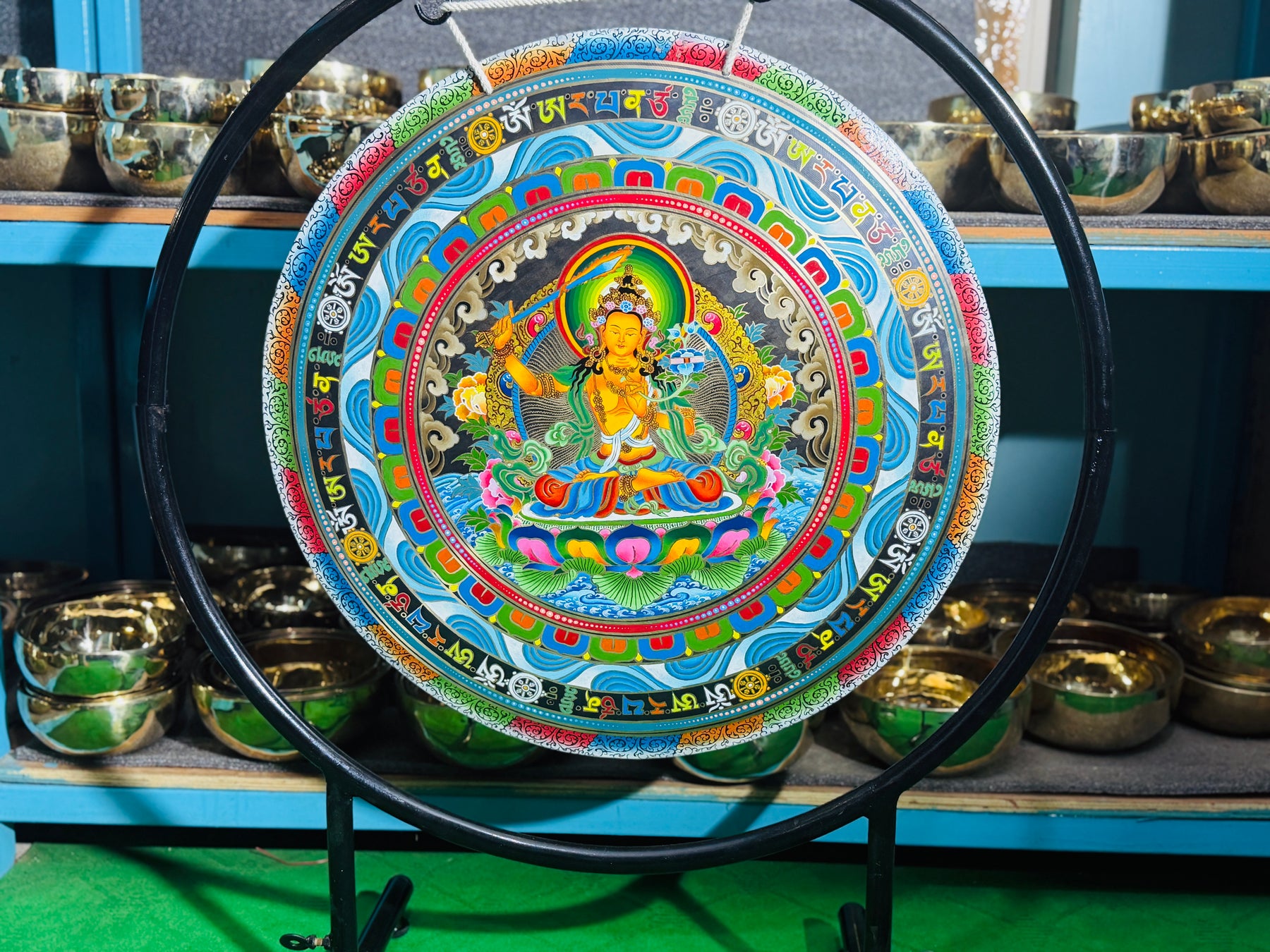 26 Inch Bronze Gong Handmade In Nepal One of One 0041