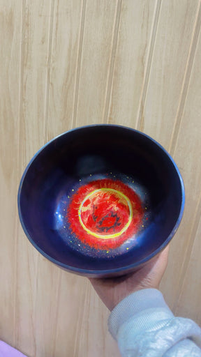 The Blood Moon Eclipse 8 Inch Singing Bowl