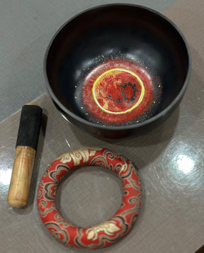The Blood Moon Eclipse 8 Inch Singing Bowl