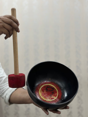 The Blood Moon Eclipse 8 Inch Singing Bowl
