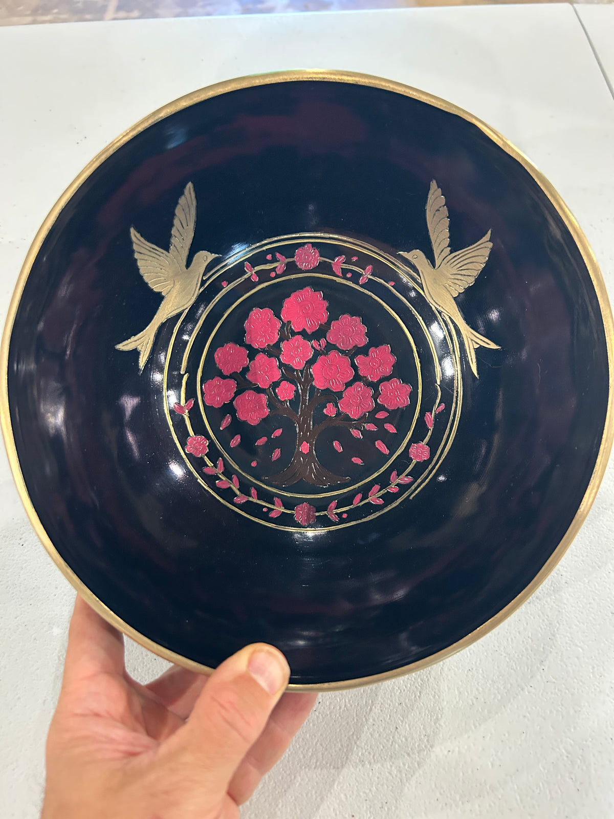 The Bird Blossom Bowl Prototype: 8.5 inch | One Of A Kind