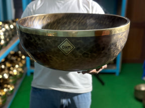 20 Inch Makers Mark Foot Bowl: Stand Inside Your Singing Bowl