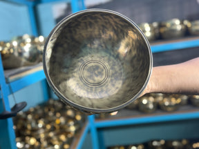 8.9" A Tone 3rd Octave Bronze 01083