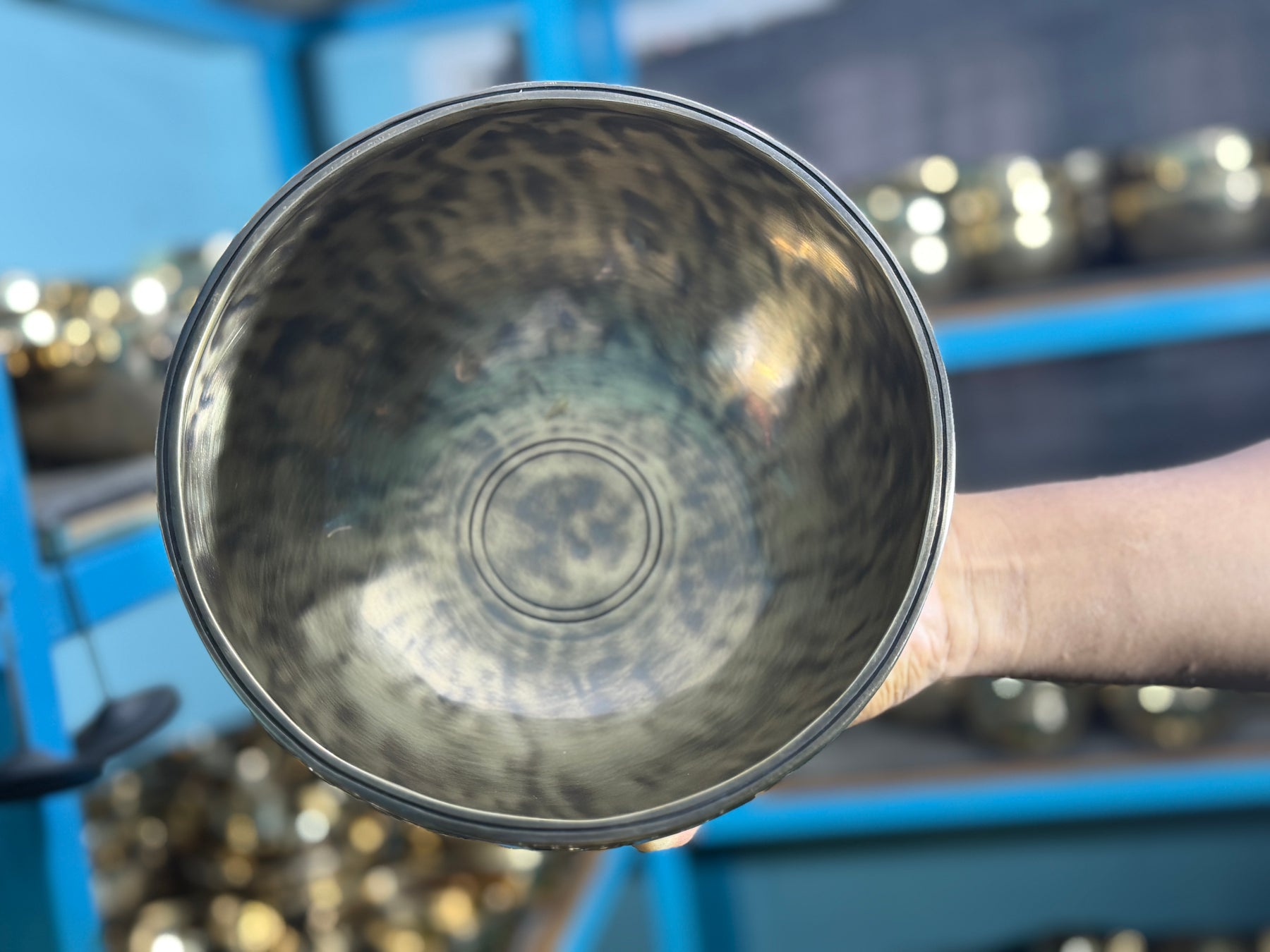 8.9" A Tone 3rd Octave Bronze 01083
