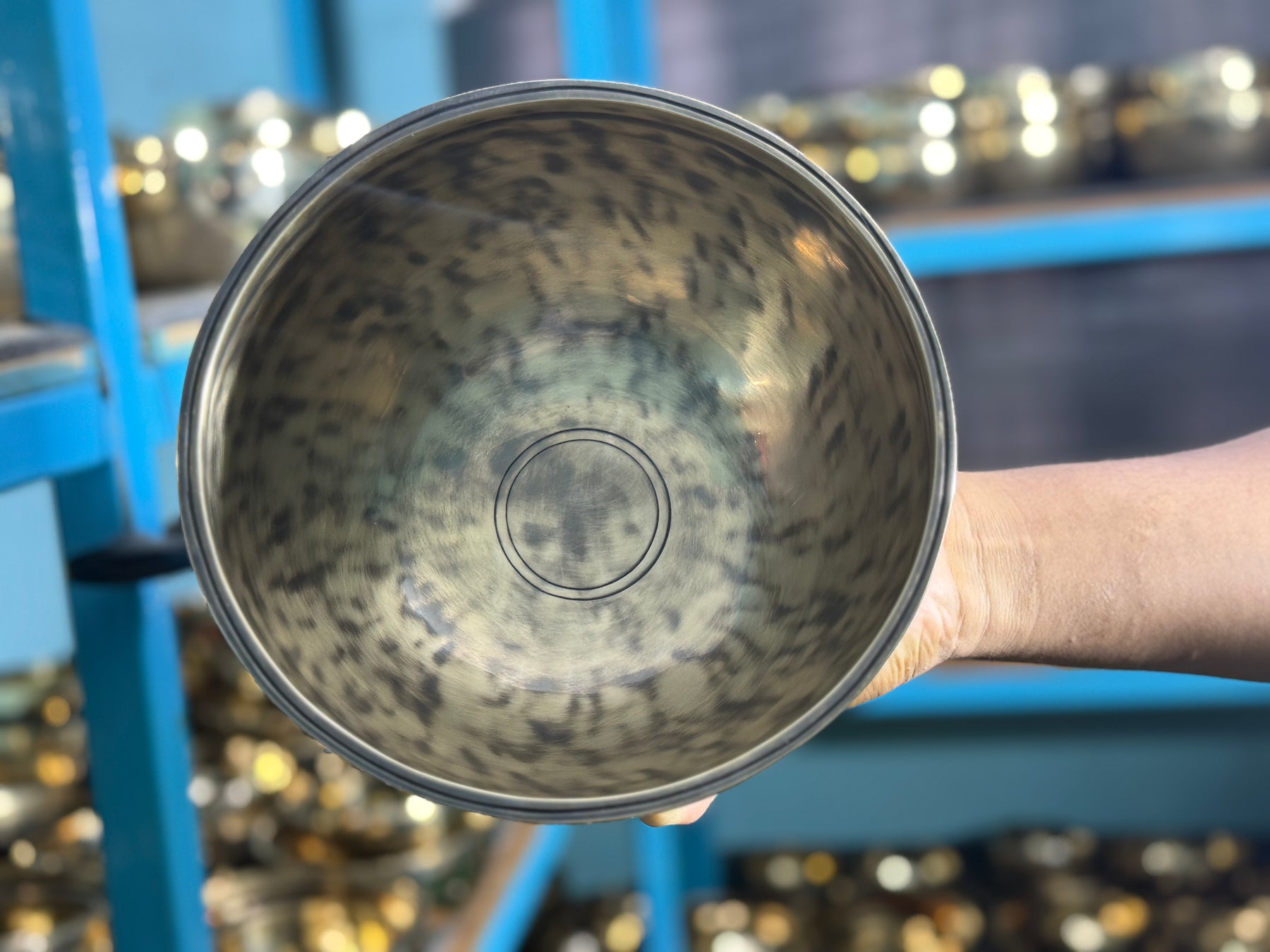 8.7" A Tone 3rd Octave Bronze 01084
