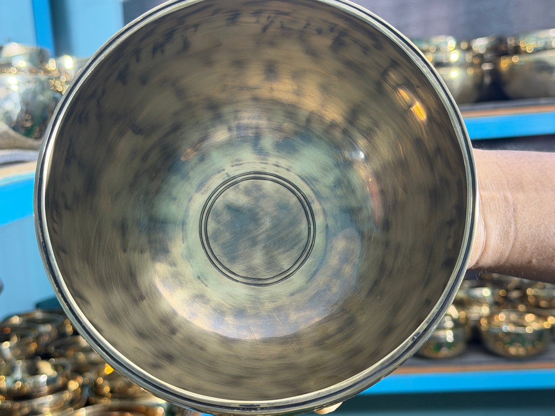 7.1" B Tone 3rd Octave Bronze 01087