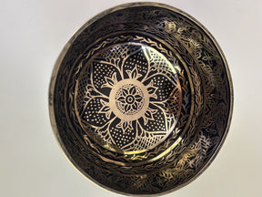 7.25 Inch Bronze A Flat 3 One Of A Kind Singing Bowl CUSTOM-0007