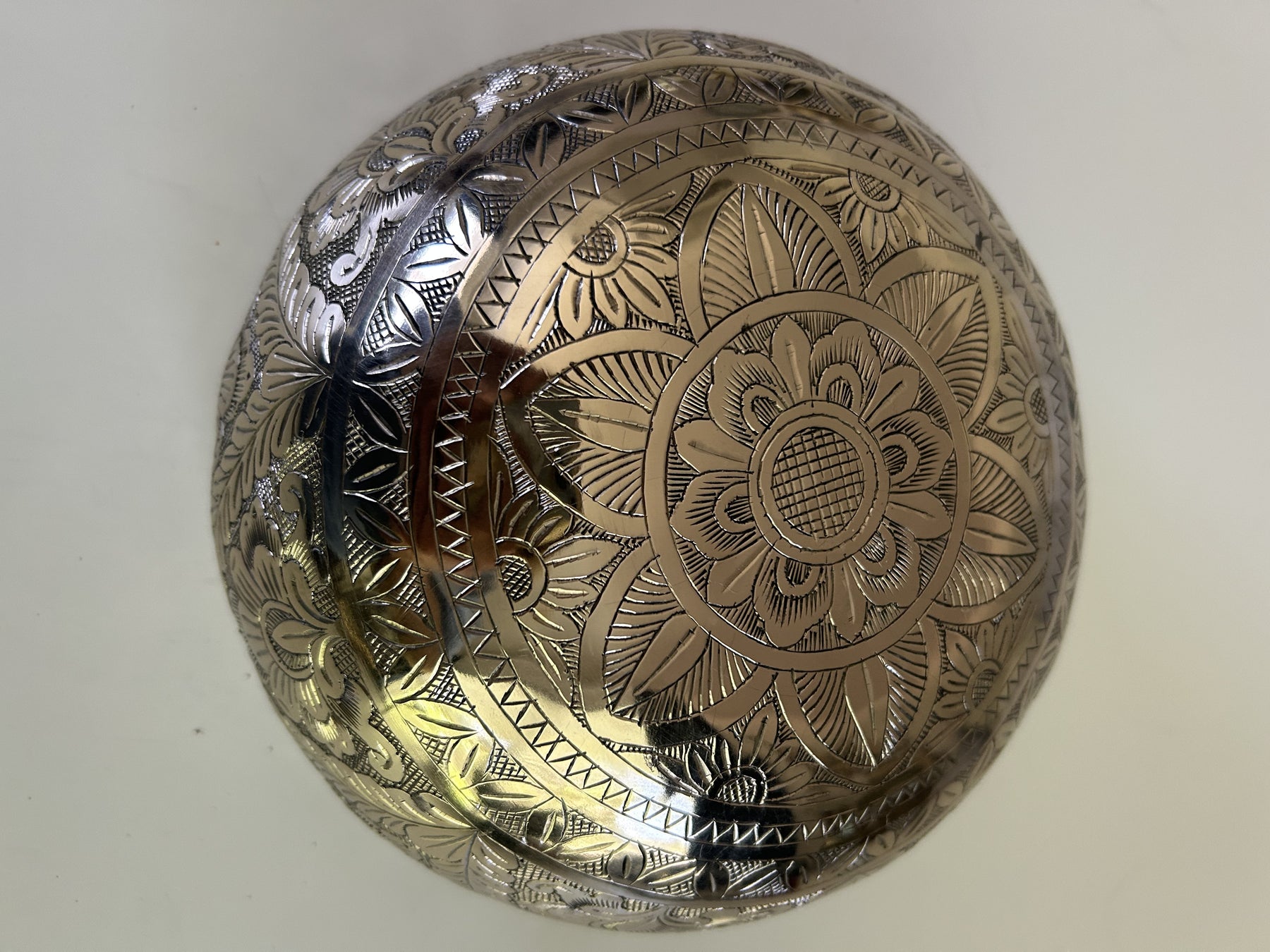 7.25 Inch Bronze A Flat 3 One Of A Kind Singing Bowl CUSTOM-0007