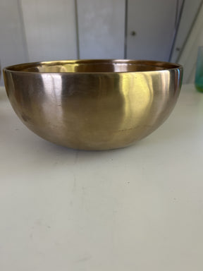8.6 Inch Bronze D3 One Of A Kind Singing Bowl CUSTOM-0013