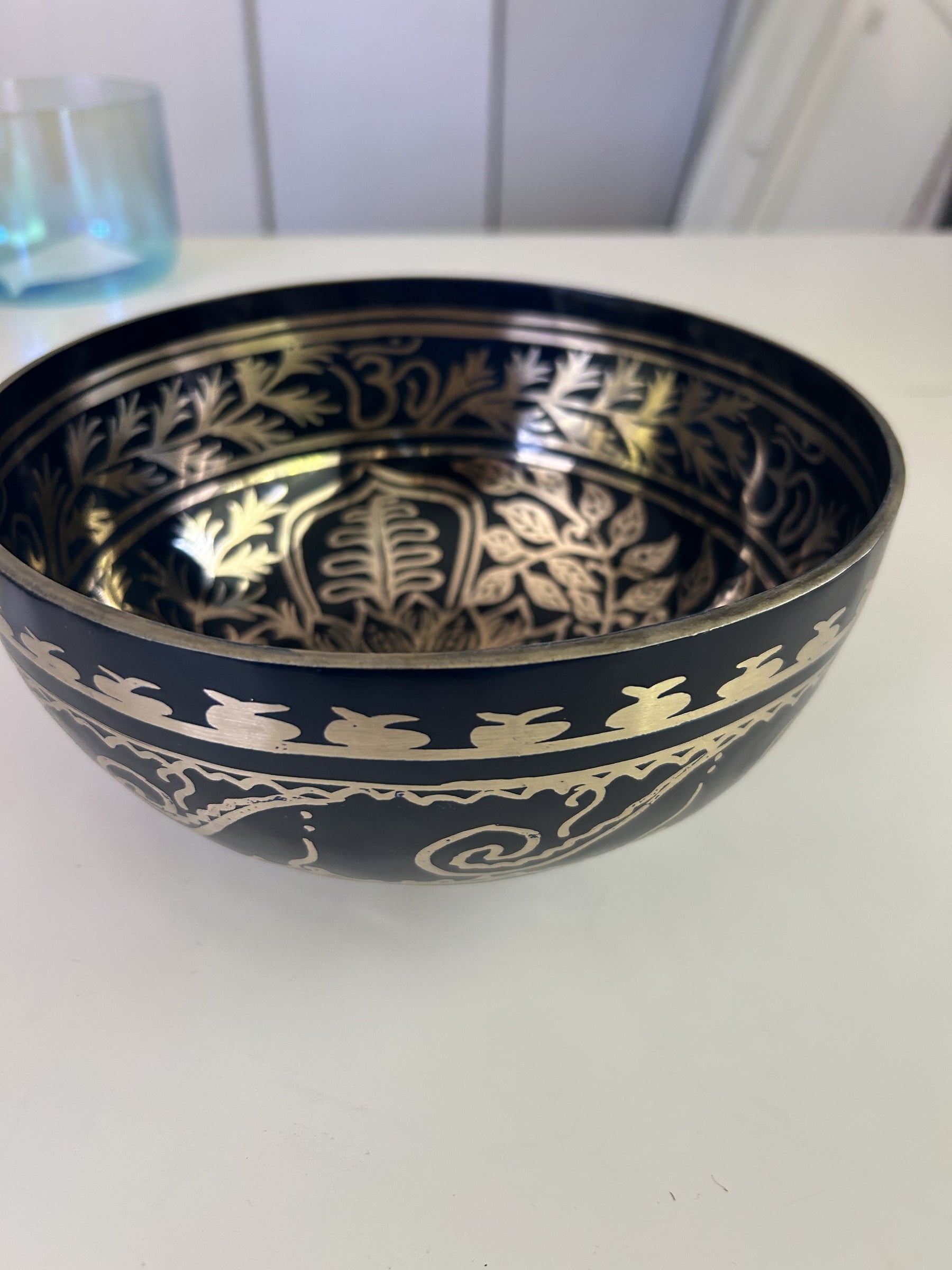 8.25 Inch Bronze C Sharp 3 One Of A Kind Singing Bowl CUSTOM-0004