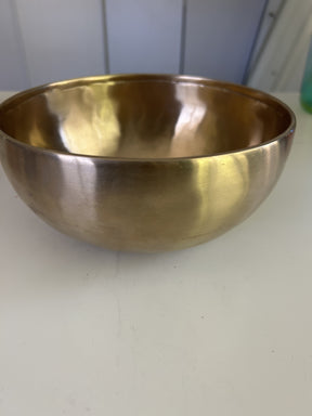 8.6 Inch Bronze D3 One Of A Kind Singing Bowl CUSTOM-0013
