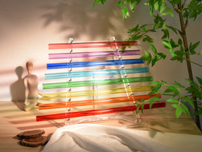 8-Note 432Hz Crystal Harp (C Major Scale Rainbow Special)