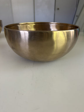 8.6 Inch Bronze D3 One Of A Kind Singing Bowl CUSTOM-0013