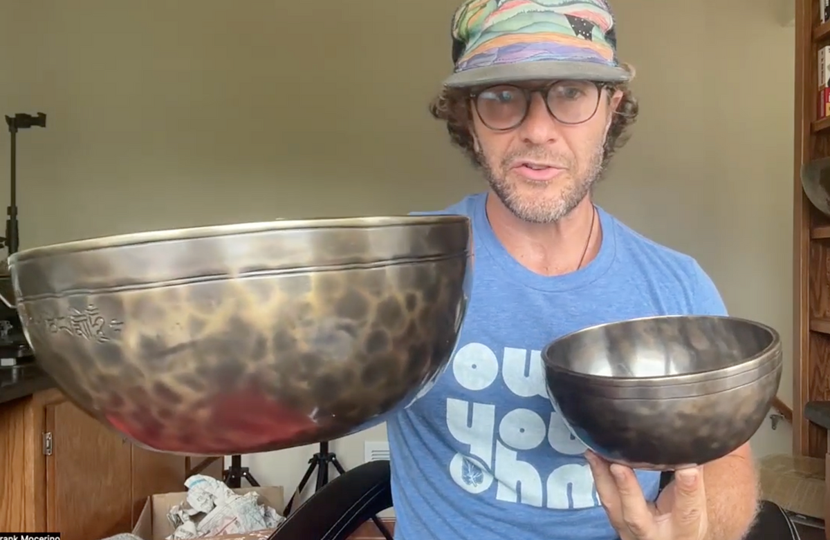 Perfect Fifth Bowl Pair: 7.5" F# and 10" C# 0030