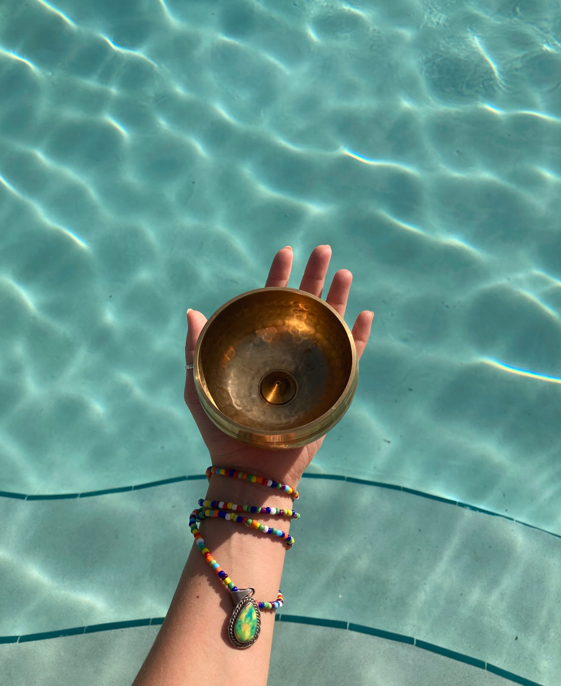Stillness & Strength Set: Two Hand Cast Brass Singing Bowls
