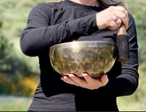 The Saturn Bowl: 9 inch | Handmade Bronze Singing Bowl From Nepal