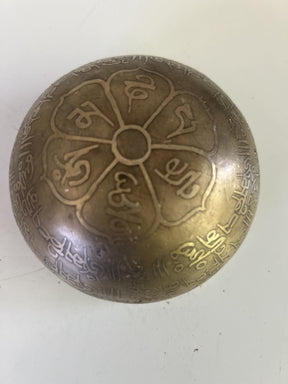 4 Inch Bronze E5 One Of A Kind Singing Bowl CUSTOM-0009