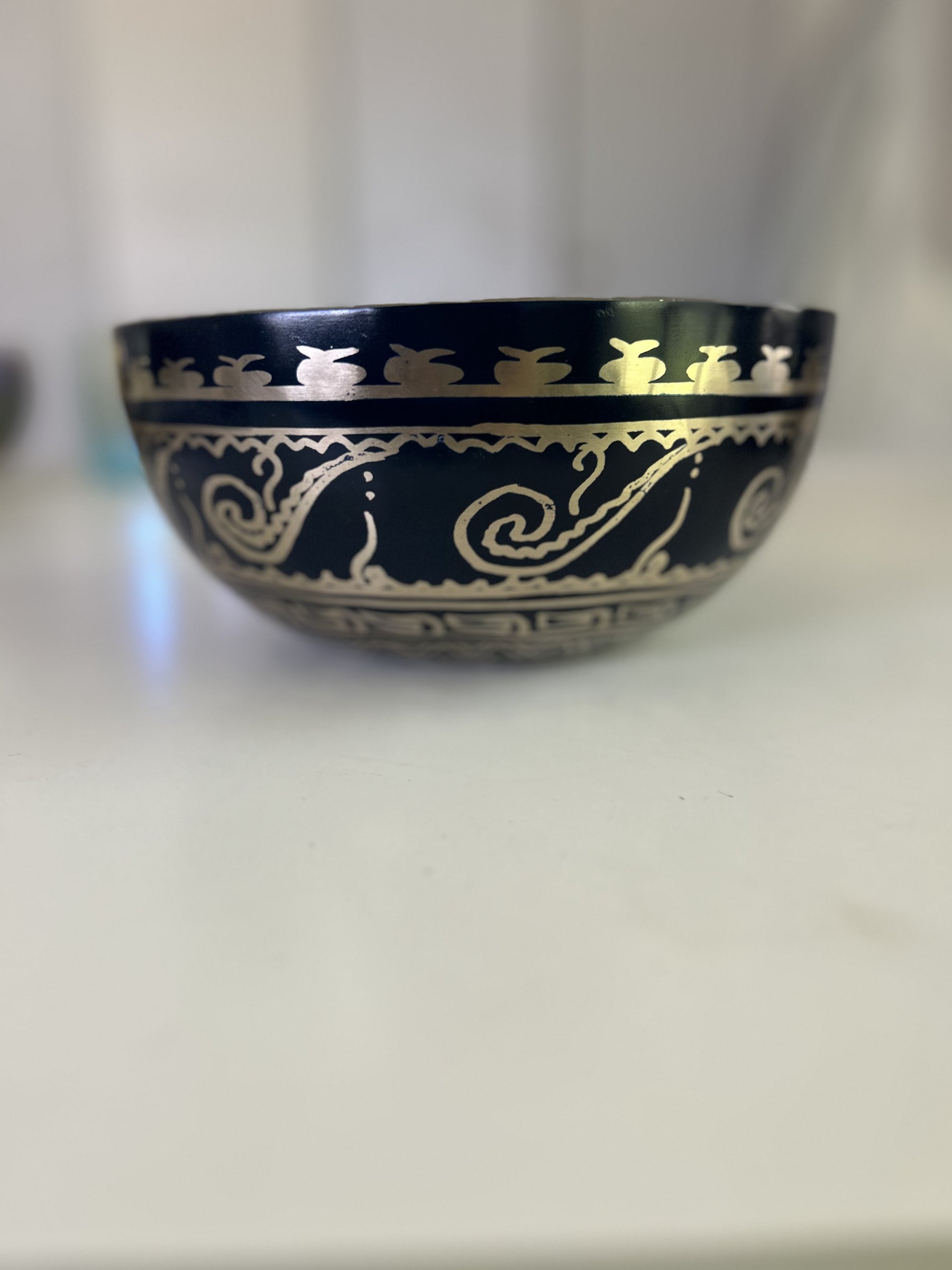 8.25 Inch Bronze C Sharp 3 One Of A Kind Singing Bowl CUSTOM-0004