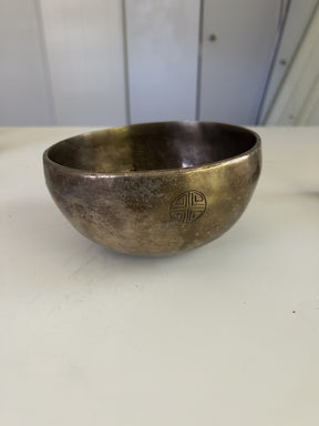 7 Inch Bronze C4 One Of A Kind Singing Bowl CUSTOM-0015