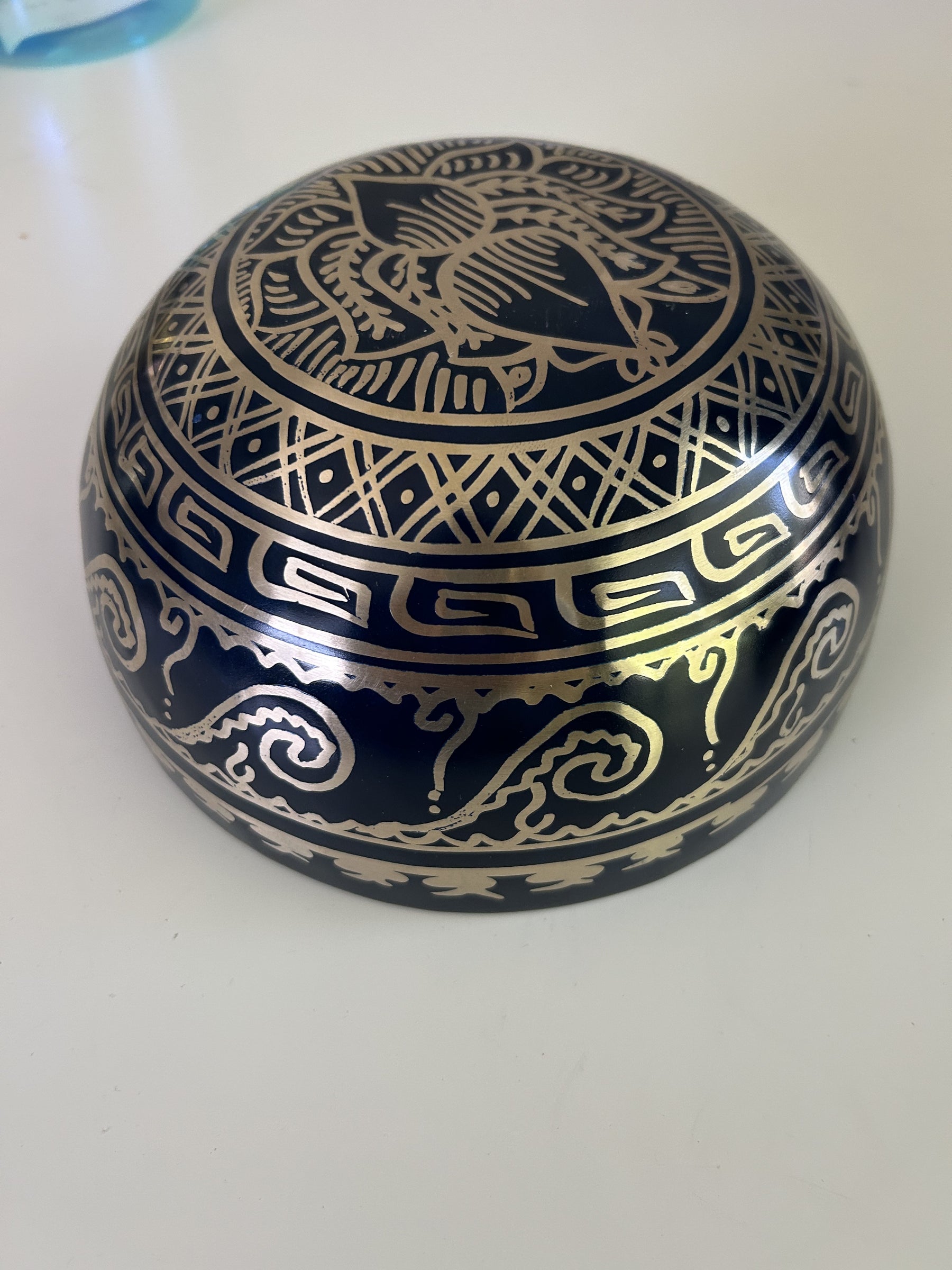 8.25 Inch Bronze C Sharp 3 One Of A Kind Singing Bowl CUSTOM-0004