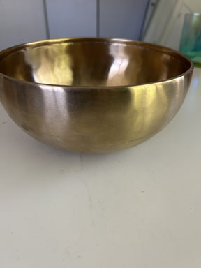 8.6 Inch Bronze D3 One Of A Kind Singing Bowl CUSTOM-0013