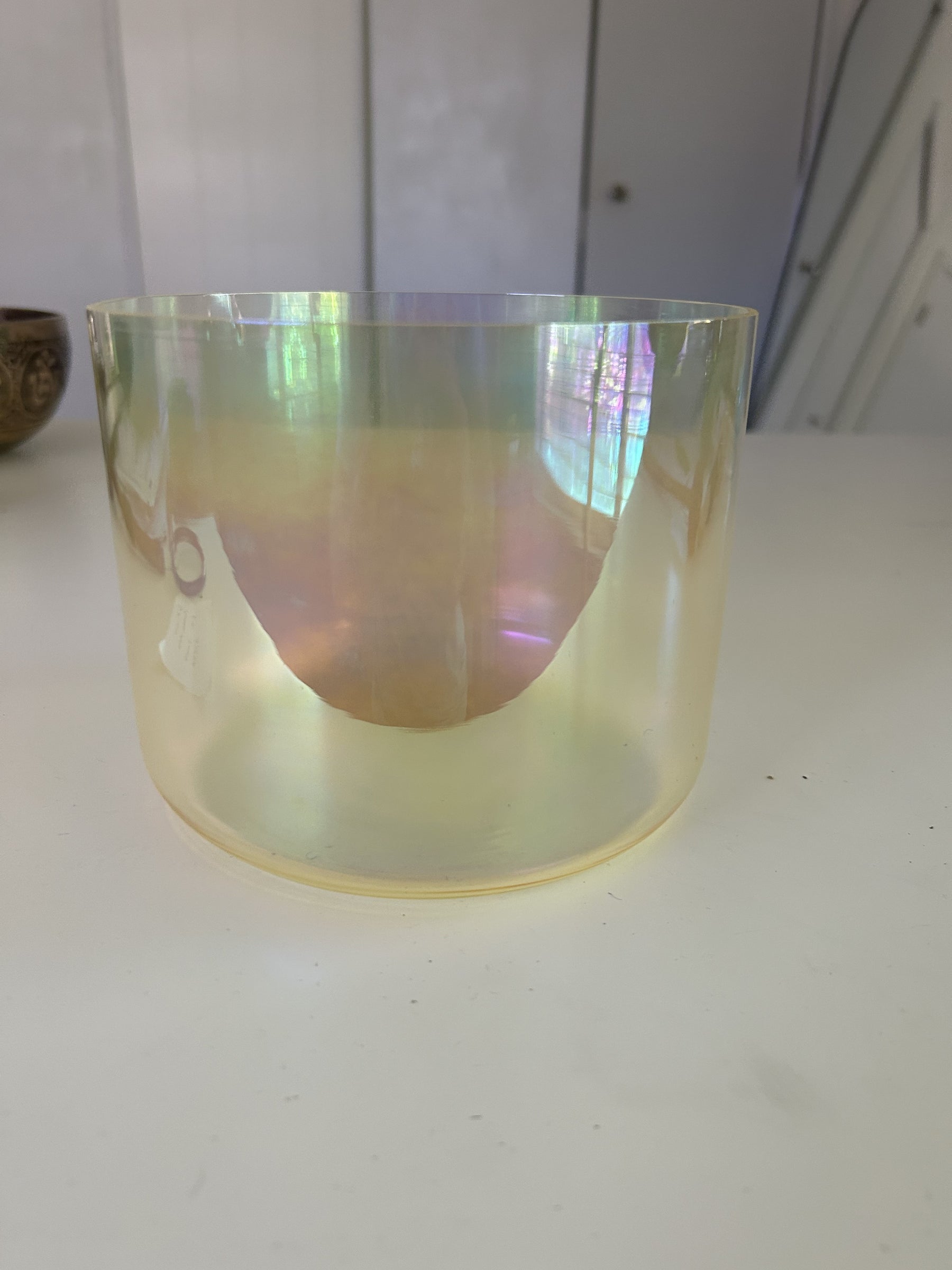 CUSTOM-0002 6.25 inch crystal E4 one of one singing bowl