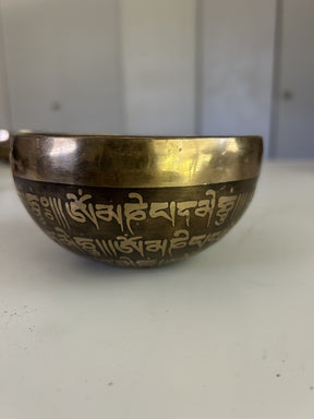 4.75 Inch Bronze A4 One Of A Kind Singing Bowl CUSTOM-0016