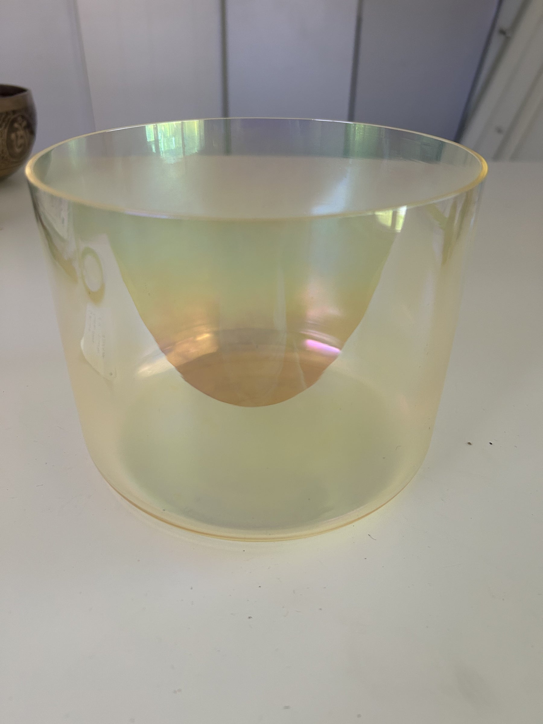 CUSTOM-0002 6.25 inch crystal E4 one of one singing bowl