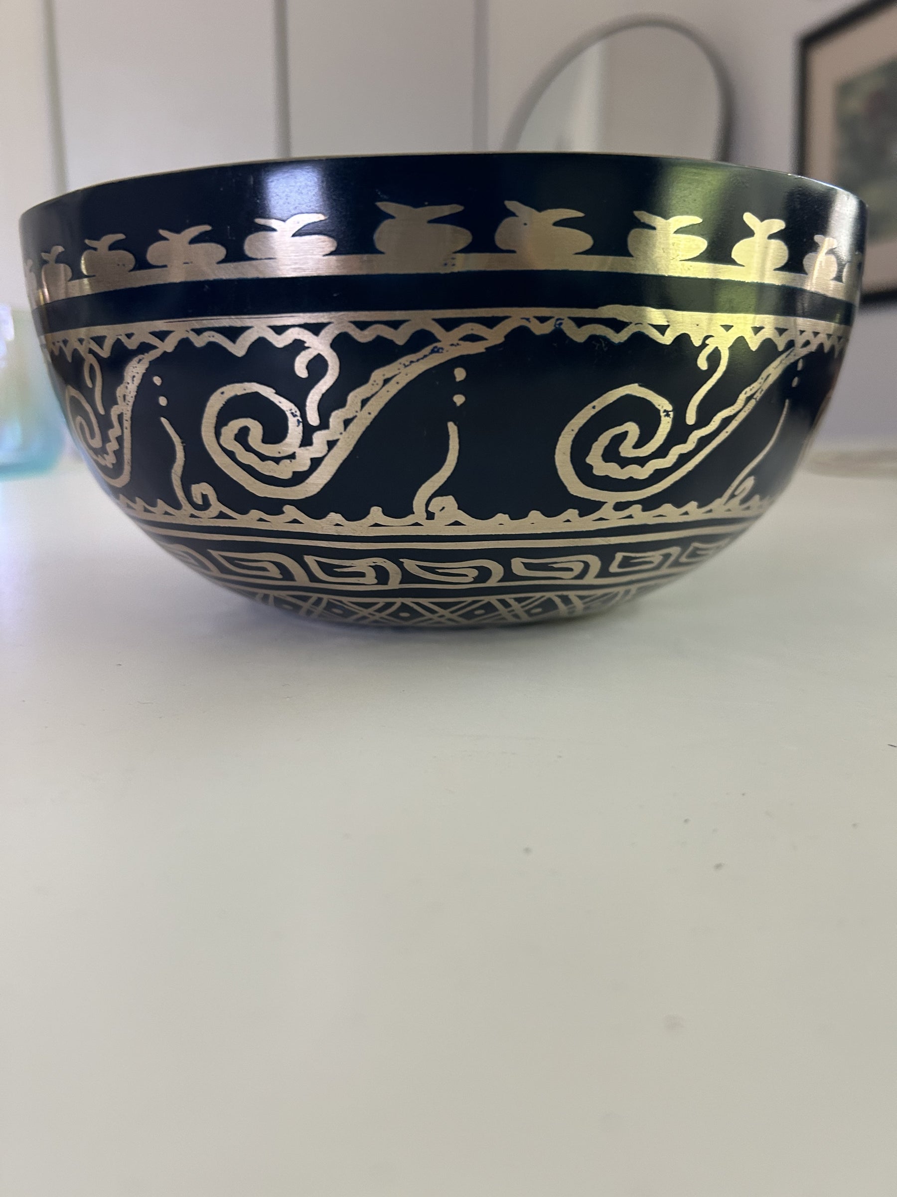 8.25 Inch Bronze C Sharp 3 One Of A Kind Singing Bowl CUSTOM-0004