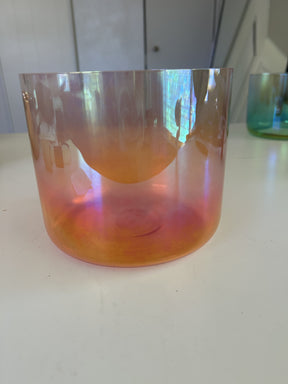 6.5 Inch Crystal D3 One Of A Kind Singing Bowl CUSTOM-0012