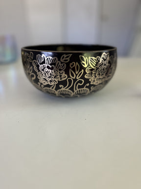 7.5 Inch Bronze F Sharp 3 One Of A Kind Singing Bowl CUSTOM-0006